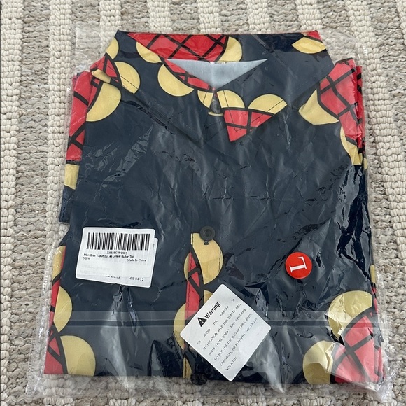 Black Floral Button Down Top - Picture 5 of 5